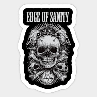 EDGE OF SANITY BAND Sticker